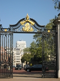 St. James Park bad photo of a gate